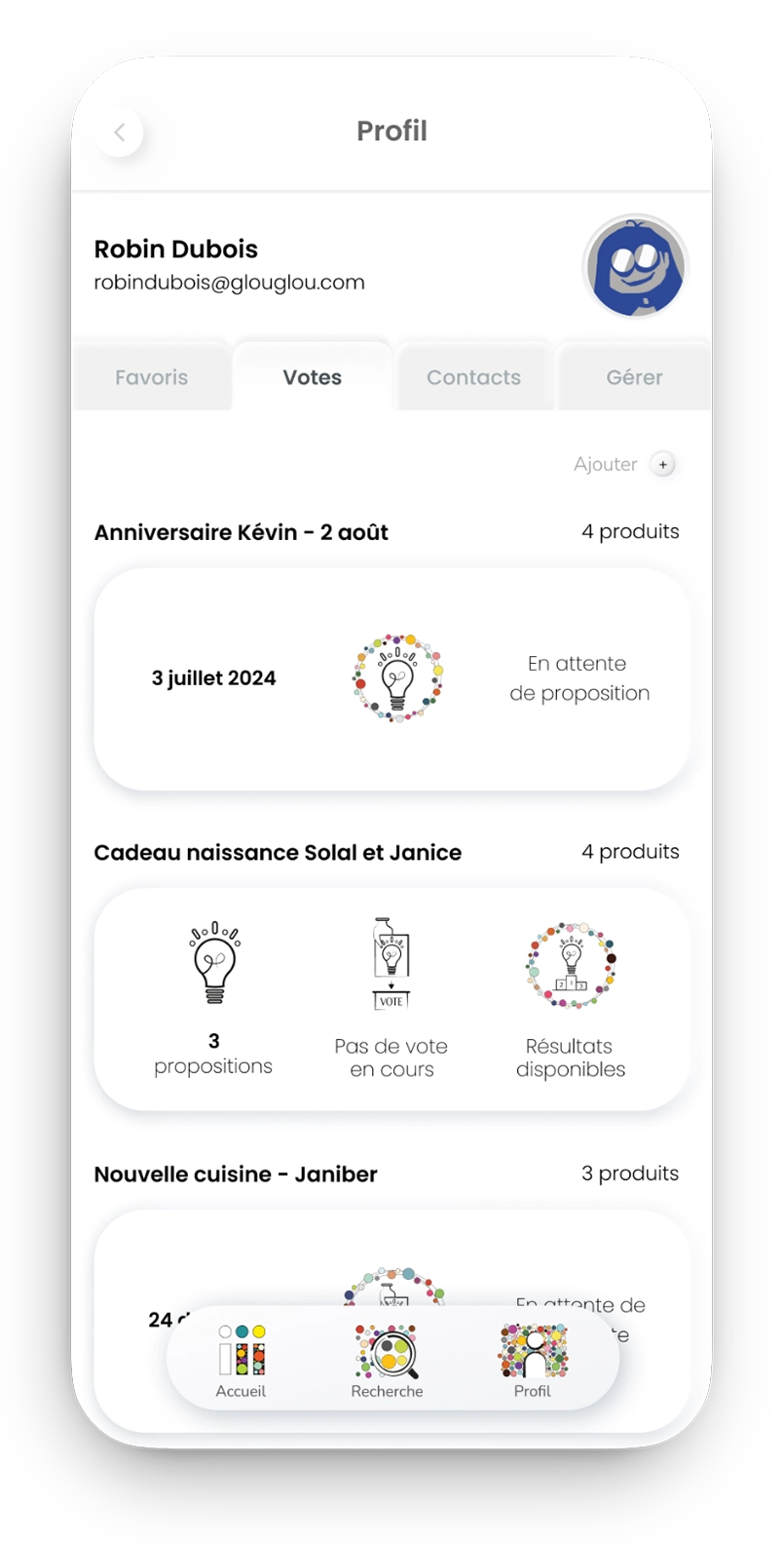Profil Vote